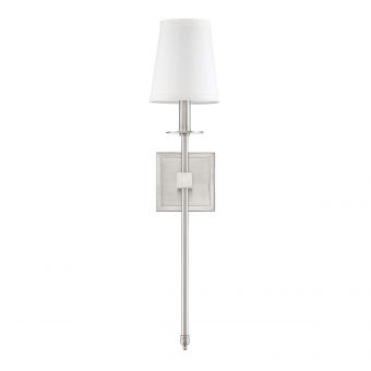 Savoy House Monroe 24" 1-Light Wall Sconce in Satin Nickel