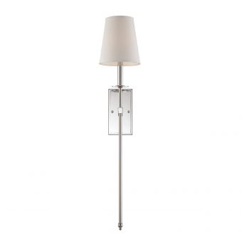 Savoy House Monroe 33.5" 1-Light Wall Sconce in Polished Nickel