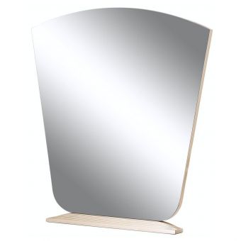 AICO Michael Amini Malibu Crest Vanity Mirror - Chardonnay