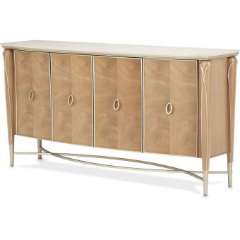 AICO Michael Amini Villa Cherie Sideboard - Caramel