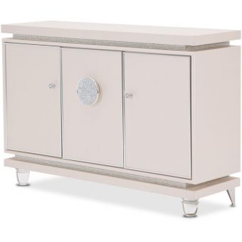 AICO Michael Amini Glimmering Heights Upholstered Sideboard