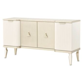 AICO Michael Amini La Marisia Sideboard in Creamy Pearl