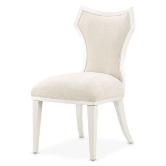 AICO Michael Amini La Marisia Vanity Chair in Creamy Pearl