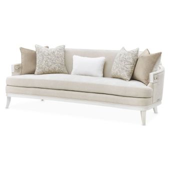 AICO Michael Amini La Marisia Sofa in Light Champagne