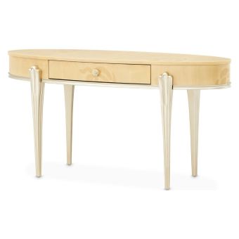 AICO Michael Amini Camellia Field Caramel Vanity Desk