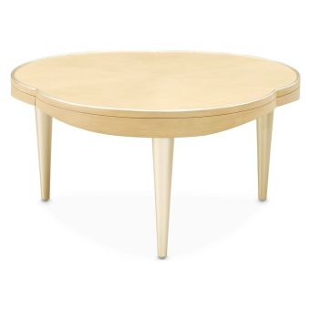 AICO Michael Amini Camellia Field Caramel Field Cocktail Table