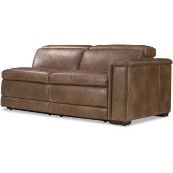 Bernhardt Living Lioni Leather Right Arm Power Motion Loveseat #341-022 Leather (Grade 3)