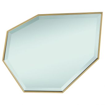 Miranda Kerr Home Love Joy Bliss Kawaii Accent Mirror in Soft Gold Metal