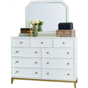 Legacy Classic Chelsea by Rachael Ray Bureau with Mirror in White