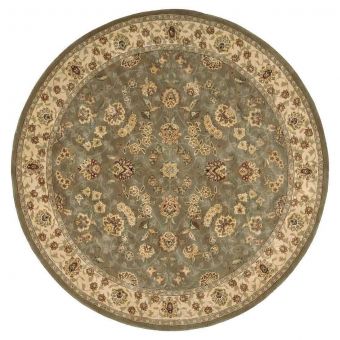 Nourison Home 2000-2003 6' x Round Olive Traditional Indoor Rug