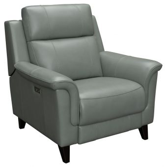 Barcalounger Kester Power Recliner With Head Rest - Lorenzo Mint