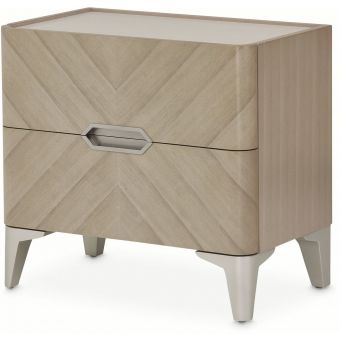 AICO Michael Amini Penthouse Night Stand