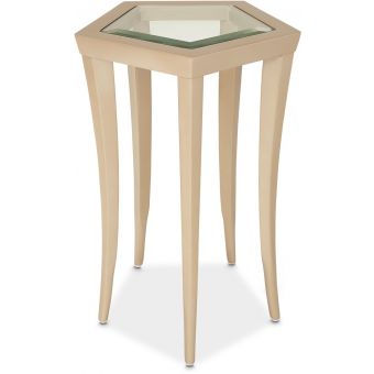 AICO Michael Amini La Rachelle Chairside Table