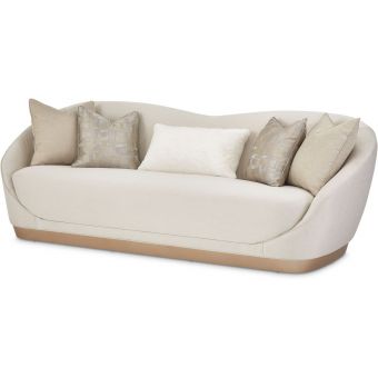 AICO Michael Amini La Rachelle Sofa Icicle
