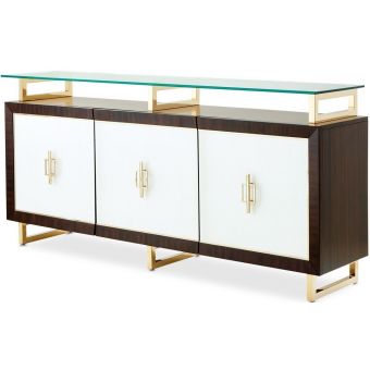 AICO Michael Amini Belmont Place Sideboard - Espresso