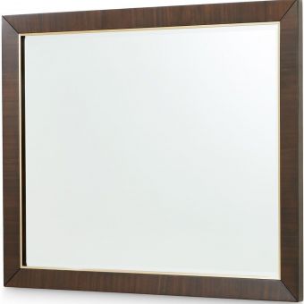 AICO Michael Amini Belmont Place Wall Mirror - Espresso
