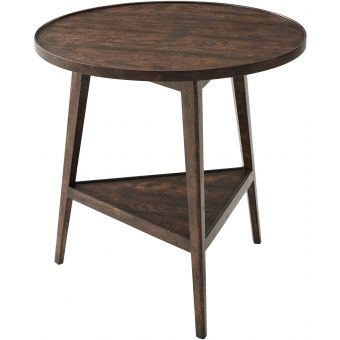 Theodore Alexander Althorp - Victory Oak Lawn Cricket Side Table
