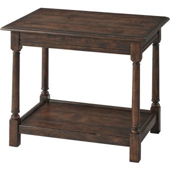 Theodore Alexander Althorp - Victory Oak Lodge Side Table