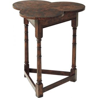 Theodore Alexander Althorp - Victory Oak Oak Clover Accent Table