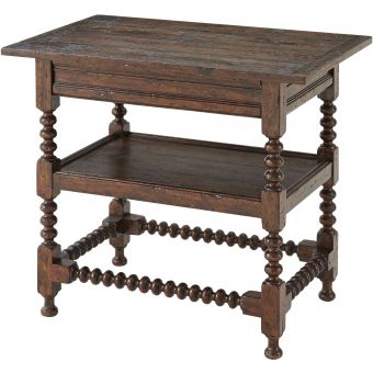 Theodore Alexander Althorp - Victory Oak Silas' Side Table