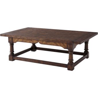 Theodore Alexander Althorp - Victory Oak Victory Oak Cocktail Table