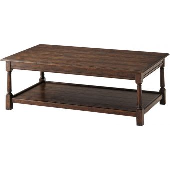 Theodore Alexander Althorp - Victory Oak Lodge Cocktail Table