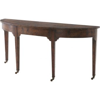Theodore Alexander Althorp - Victory Oak West Gate Console Table
