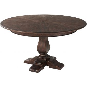 Theodore Alexander Althorp - Victory Oak Victory Oak Jupe Dining Table