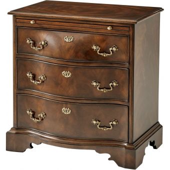 Theodore Alexander Althorp Living History The India Silk Bedside Nightstand