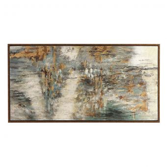 Uttermost Behind The Falls Abstract Art