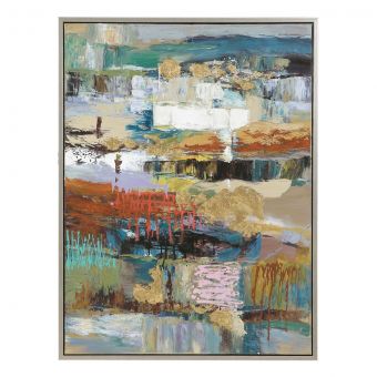 Uttermost Fiesta Hand Painted Canvas