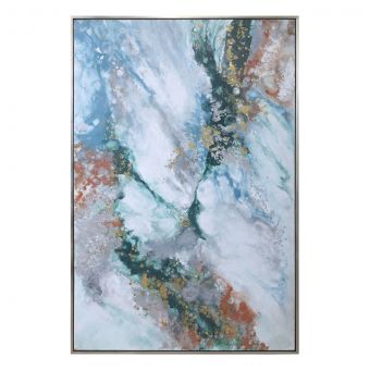 Uttermost Mercury Hand Abstract Art