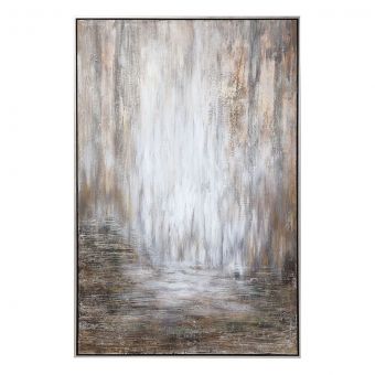 Uttermost Desert Rain Hand Painted Abstract Art