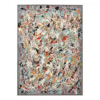 Uttermost Organized Chaos Hand Painted Canvas