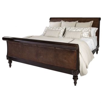 Theodore Alexander Alexa Hampton Denison Sleigh US King Bed