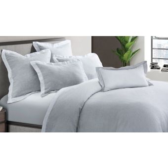 AICO Michael Amini Atina 7pc King Duvet Set - Gray