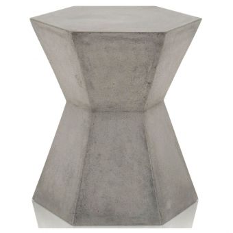 Essentials For Living District Bento Accent Table - Slate Gray