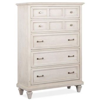 Magnussen Newport Drawer Chest in Alabaster