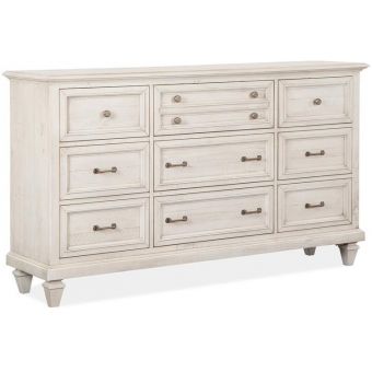 Magnussen Newport Drawer Dresser in Alabaster