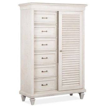Magnussen Newport Gentleman's Chest in Alabaster