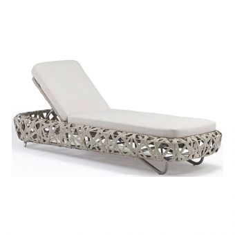 Couture Jardin Curl Chaise Lounge, Greige