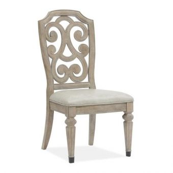 Magnussen Marisol Dining Side Chair with Upholstered Seat - Set of 2
