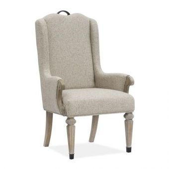 Magnussen Marisol Upholstered Host Arm Chair - Set of 2