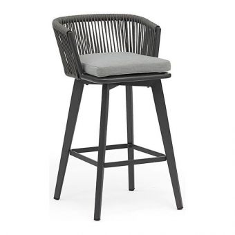 Couture Jardin Diva Barstool, Anthracite