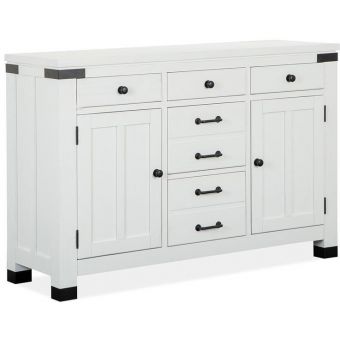 Magnussen Harper Springs Server in Silo White