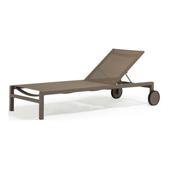 Couture Jardin Ella Chaise Lounge, Taupe