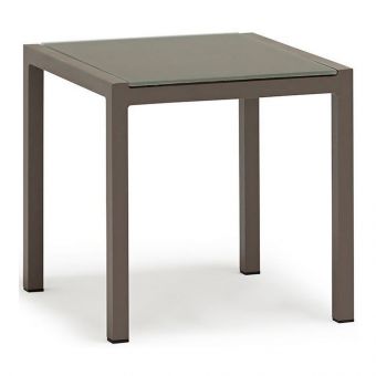 Couture Jardin Ella Side Table, Taupe