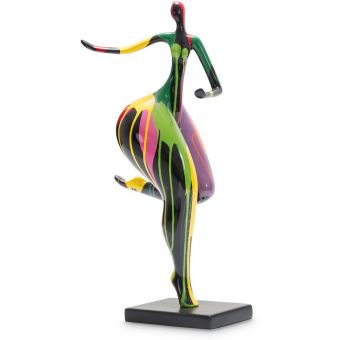 AICO Michael Amini Illusions Running Statue