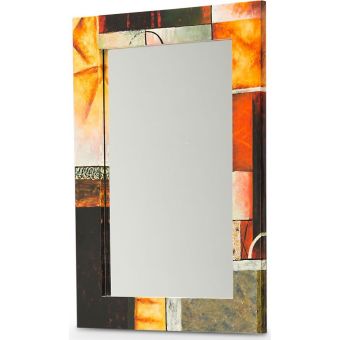 AICO Michael Amini Illusions Rectangle Wall Mirror