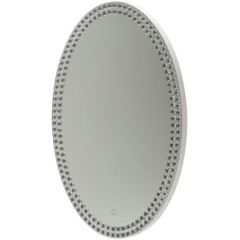 AICO Michael Amini Montreal Oval Wall Mirror 8890